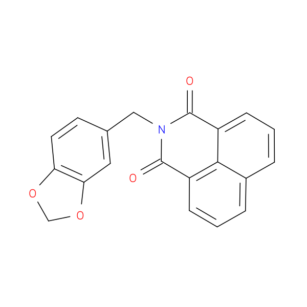 3-[(2H-1,3-benzodioxol-5-yl)methyl]-3-azatricyclo[7.3.1.0^{5,13}]trideca-1(13),5,7,9,11-pentaene-2,4-dione