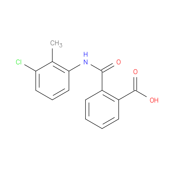 2-((3-Chloro-2-methylphenyl)carbamoyl)benzoic acid