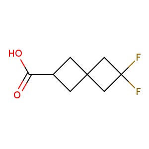 Spiro[3.3]heptane-2-carboxylic acid, 6,6-difluoro-