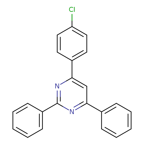 4-(4-chlorophenyl)-2,6-diphenylpyrimidine