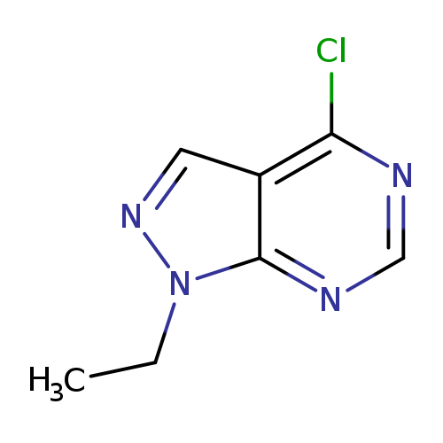 4-Chloro-1-ethyl-1h-pyrazolo[3,4-d]pyrimidine