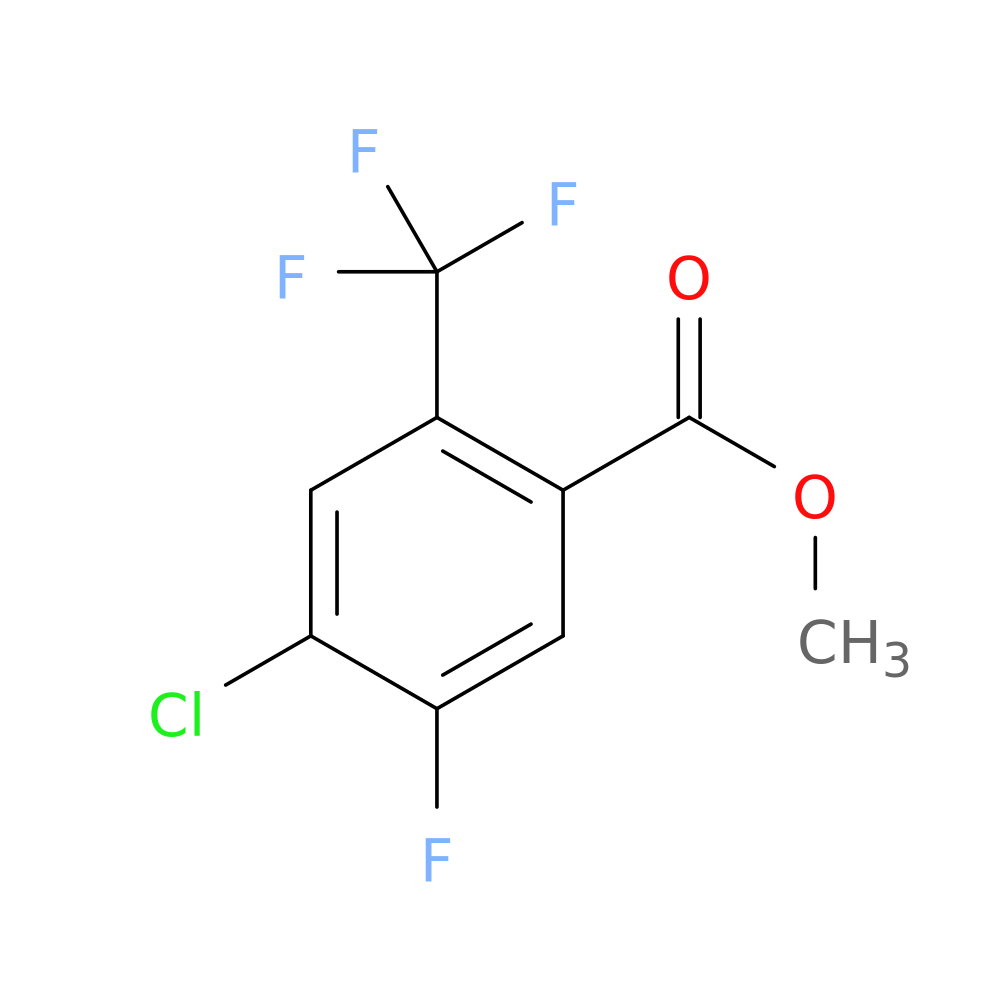 Methyl 4-chloro-5-fluoro-2-(trifluoromethyl)benzoate