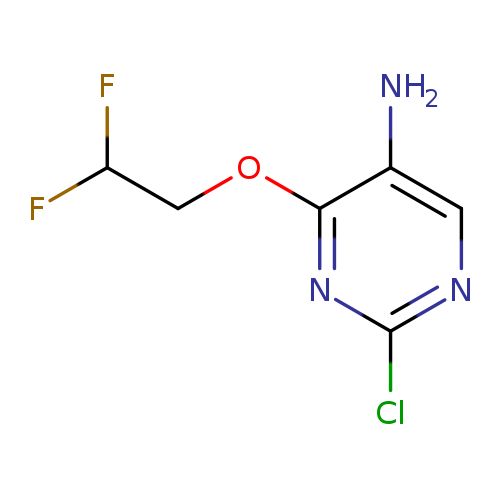 2-chloro-4-(2,2-difluoroethoxy)pyrimidin-5-amine