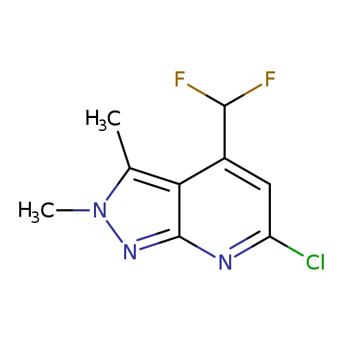 6-Chloro-4-(difluoromethyl)-2,3-dimethyl-2H-pyrazolo[3,4-b]pyridine