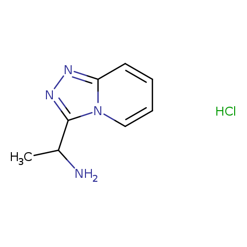 1-[1,2,4]Triazolo[4,3-a]pyridin-3-yl-ethylamine hcl
