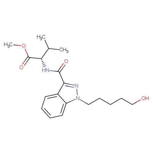 N-[[1-(5-hydroxypentyl)-1H-indazol-3-yl]carbonyl]-L-valine,methylester