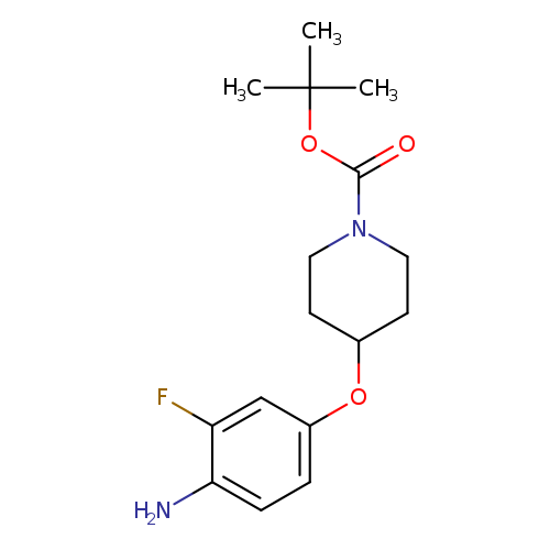 tert-Butyl 4-(4-amino-3-fluorophenoxy)piperidine-1-carboxylate