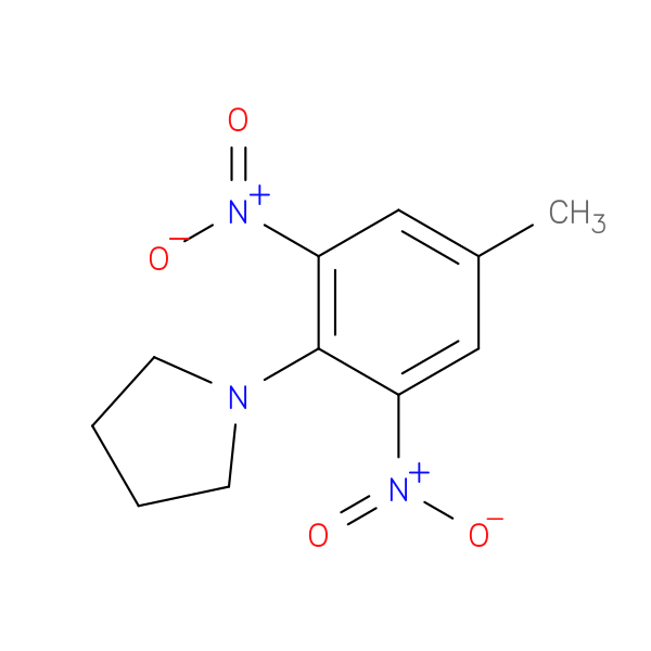 1-(4-methyl-2,6-dinitrophenyl)pyrrolidine