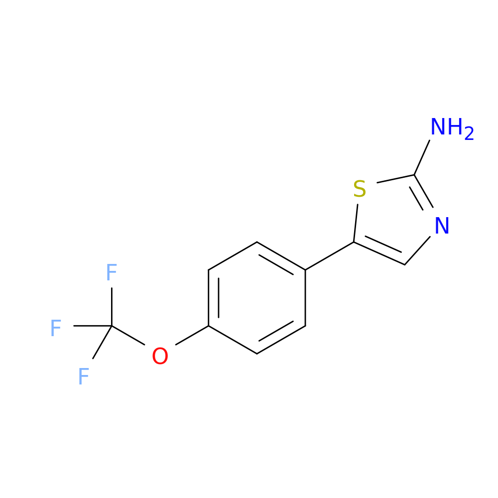 5-(4-(Trifluoromethoxy)phenyl)thiazol-2-amine