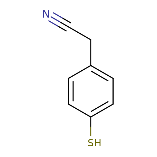 2-(4-sulfanylphenyl)acetonitrile