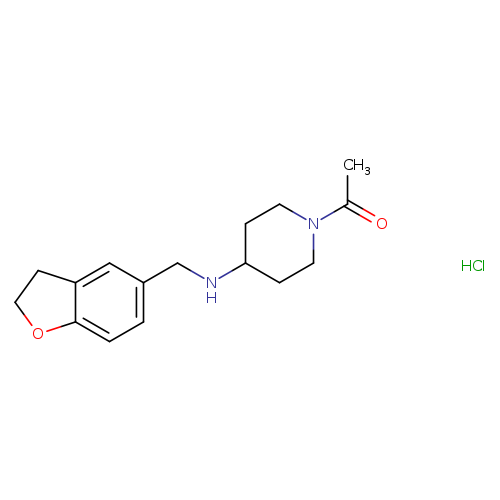 1-{4-[(2,3-dihydro-1-benzofuran-5-ylmethyl)amino]piperidin-1-yl}ethan-1-one hydrochloride