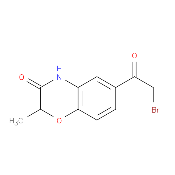 6-(2-bromoacetyl)-2-methyl-3,4-dihydro-2H-1,4-benzoxazin-3-one
