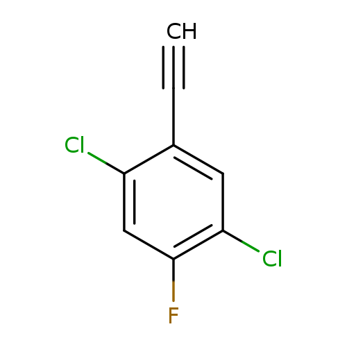 1,4-dichloro-2-ethynyl-5-fluorobenzene