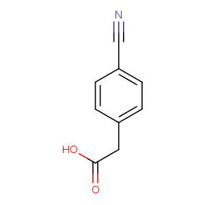 Benzeneacetic acid, 4-cyano-