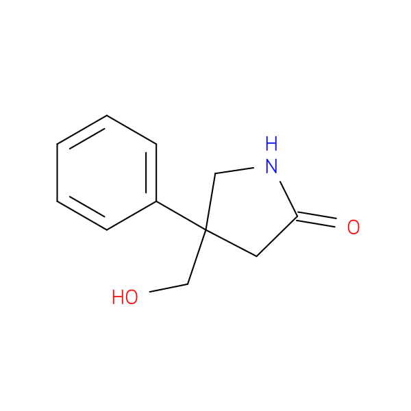 4-(Hydroxymethyl)-4-phenylpyrrolidin-2-one