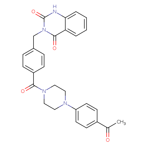 3-({4-[4-(4-acetylphenyl)piperazine-1-carbonyl]phenyl}methyl)-1,2,3,4-tetrahydroquinazoline-2,4-dione