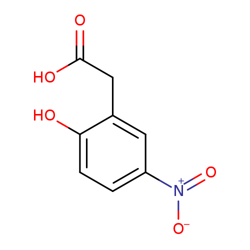 2-hydroxy-5-nitrophenylacetic acid