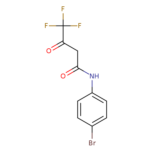 Butanamide, N-(4-bromophenyl)-4,4,4-trifluoro-3-oxo-