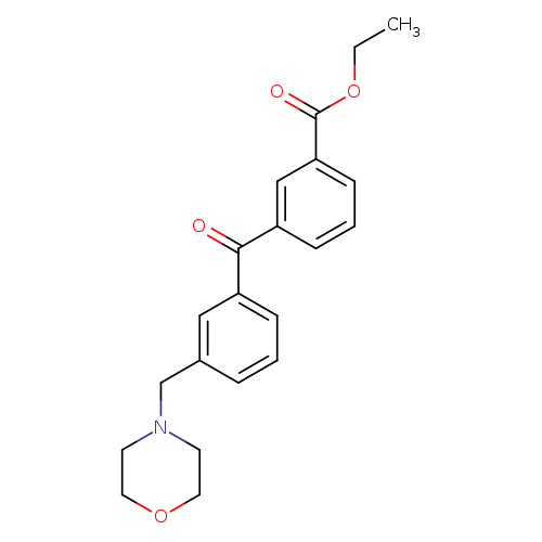 3-Carboethoxy-3'-morpholinomethyl benzophenone