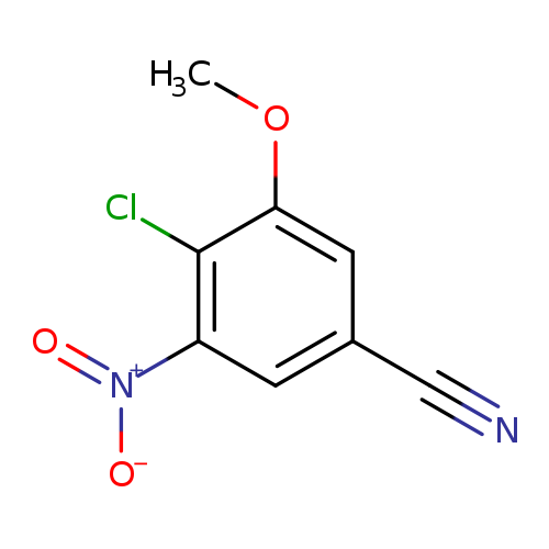 4-CHLORO-3-METHOXY-5-NITROBENZONITRILE