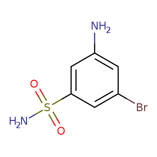 3-AMINO-5-BROMOBENZENE-1-SULFONAMIDE