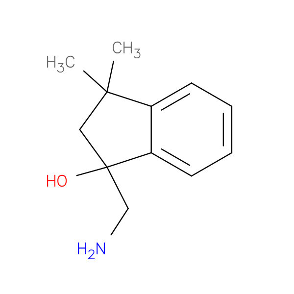 "1-(aminomethyl)-3,3-dimethyl-2H-inden-1-ol"