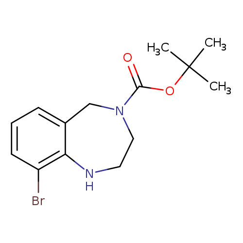 tert-butyl 9-bromo-2,3,4,5-tetrahydro-1H-1,4-benzodiazepine-4-carboxylate
