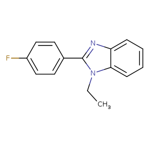 1-ethyl-2-(4-fluorophenyl)-1H-1,3-benzodiazole