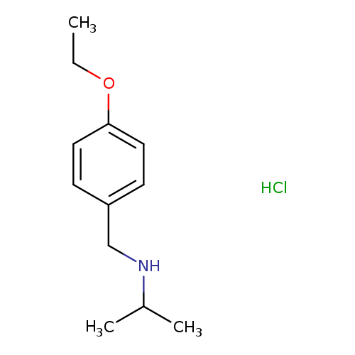 [(4-ethoxyphenyl)methyl](propan-2-yl)amine hydrochloride