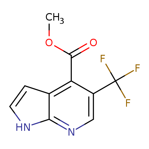 Methyl 5-(trifluoromethyl)-1h-pyrrolo[2,3-b]-pyridine-4-carboxylate
