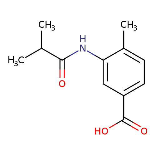 3-(Isobutyrylamino)-4-methylbenzoic acid