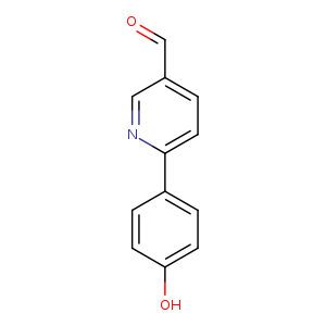 2-(4-Hydroxyphenyl)pyridine-5-carboxaldehyde