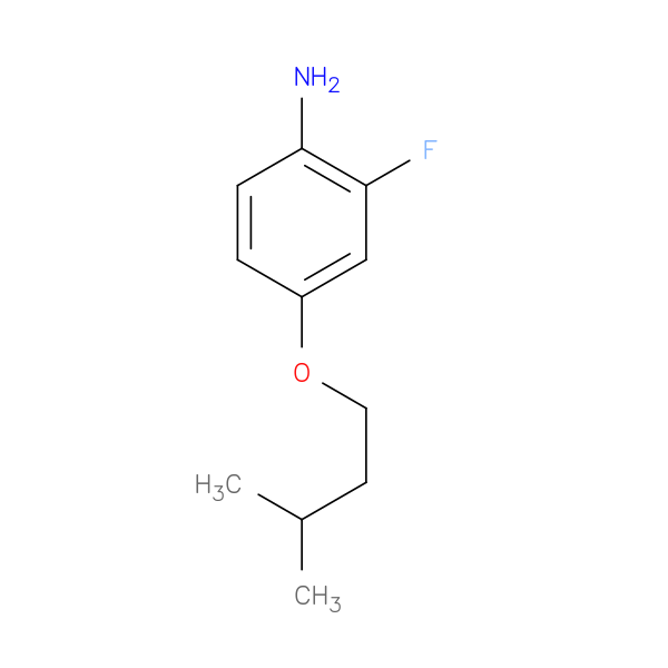 2-fluoro-4-(3-methylbutoxy)aniline