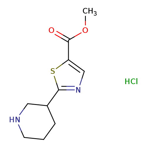 methyl 2-(piperidin-3-yl)-1,3-thiazole-5-carboxylate hydrochloride
