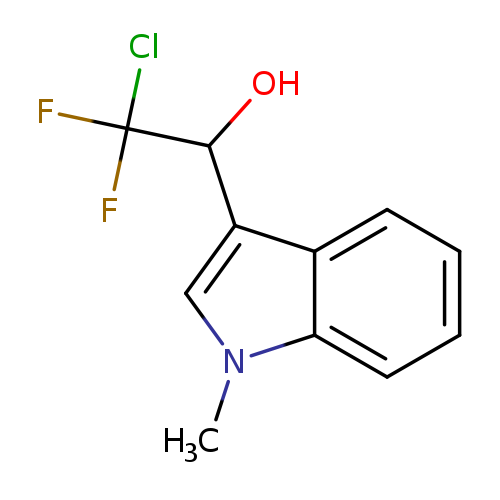 2-chloro-2,2-difluoro-1-(1-methyl-1H-indol-3-yl)ethan-1-ol