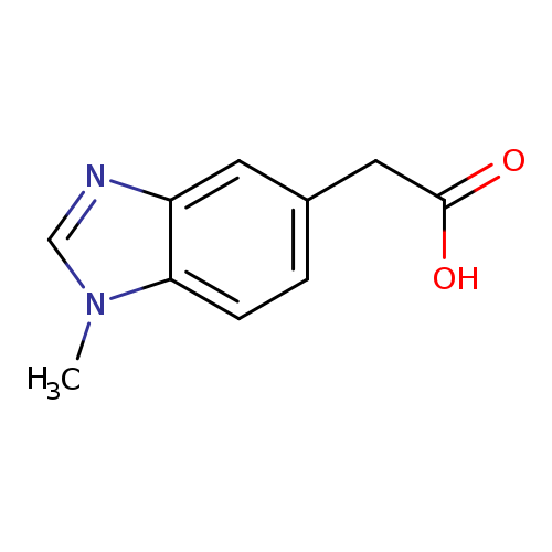 2-(1-methyl-1H-1,3-benzodiazol-5-yl)aceticacid