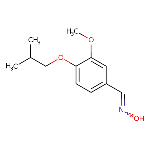 N-{[3-methoxy-4-(2-methylpropoxy)phenyl]methylidene}hydroxylamine