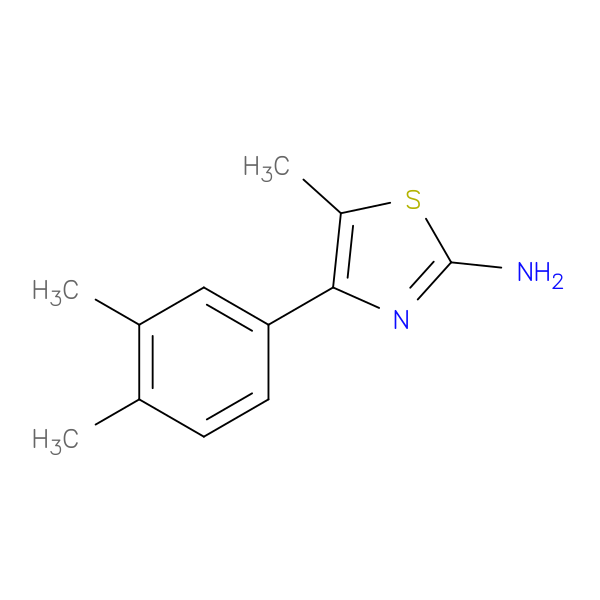 4-(3,4-Dimethylphenyl)-5-methyl-1,3-thiazol-2-amine