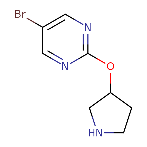 5-BroMo-2-(pyrrolidin-3-yloxy)pyriMidine