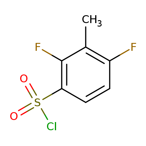 2,4-difluoro-3-methylbenzene-1-sulfonyl chloride