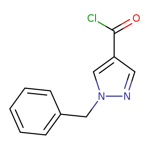 1-Benzyl-1h-pyrazole-4-carbonyl chloride