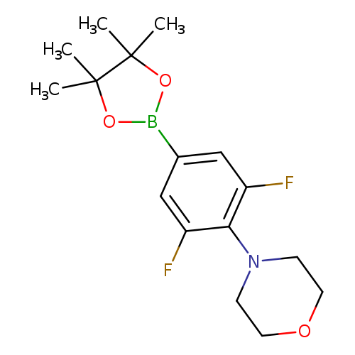 Morpholine, 4-[2,6-difluoro-4-(4,4,5,5-tetramethyl-1,3,2-dioxaborolan-2-yl)phenyl]-