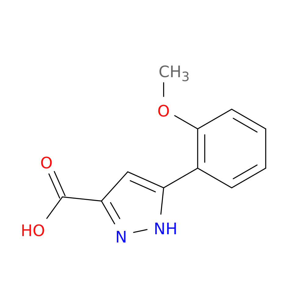 5-(2-Methoxyphenyl)-1H-pyrazole-3-carboxylic acid