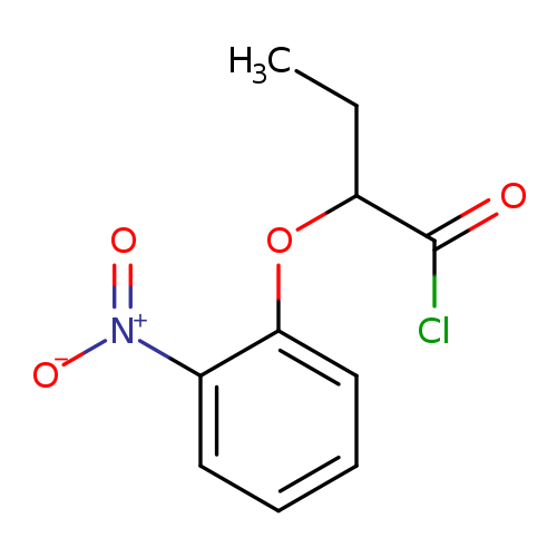 2-(2-Nitrophenoxy)butanoyl chloride