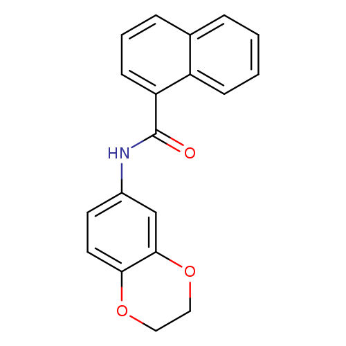 N-(2,3-dihydro-1,4-benzodioxin-6-yl)-1-naphthamide