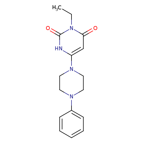 3-ethyl-6-(4-phenylpiperazin-1-yl)-1,2,3,4-tetrahydropyrimidine-2,4-dione