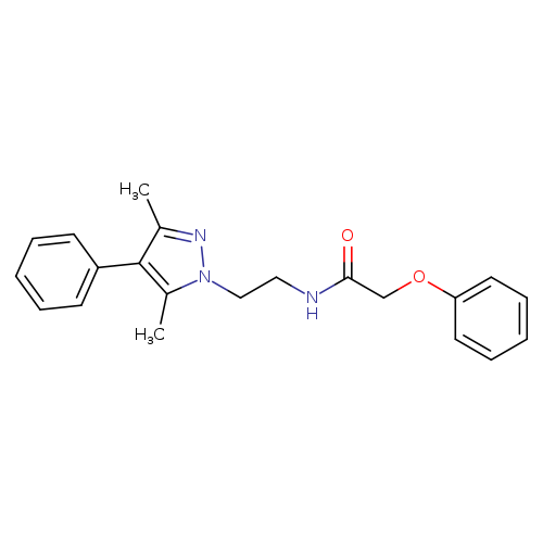 N-[2-(3,5-dimethyl-4-phenyl-1H-pyrazol-1-yl)ethyl]-2-phenoxyacetamide