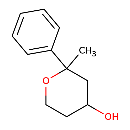 2-methyl-2-phenyloxan-4-ol