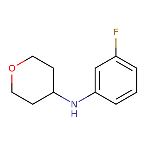 N-(3-Fluorophenyl)oxan-4-amine