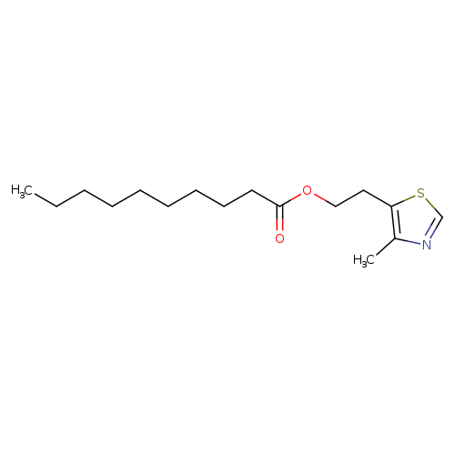 Decanoic acid, 2-(4-methyl-5-thiazolyl)ethyl ester
